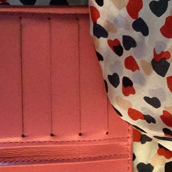 Pink LV Wallet with Snap Closure - Picture 6 of 10